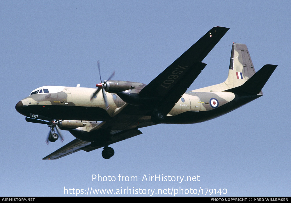 Aircraft Photo of XS607 | Hawker Siddeley HS-780 Andover C1 | UK - Air Force | AirHistory.net #179140