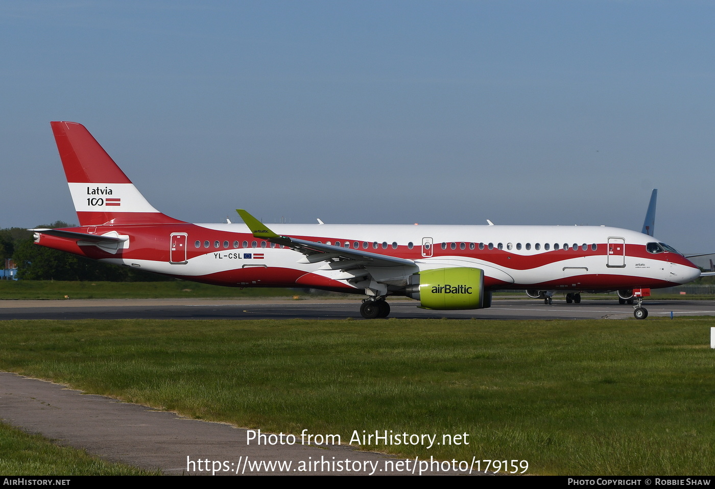 Aircraft Photo of YL-CSL | Airbus A220-371 (BD-500-1A11) | AirBaltic | AirHistory.net #179159