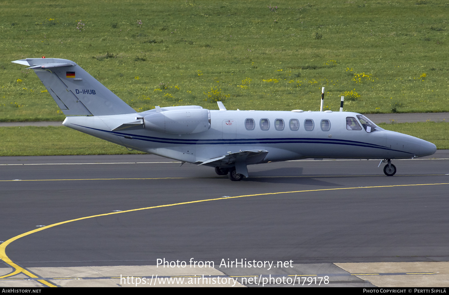 Aircraft Photo of D-IHUB | Cessna 525A CitationJet CJ2+ | AirHistory.net #179178