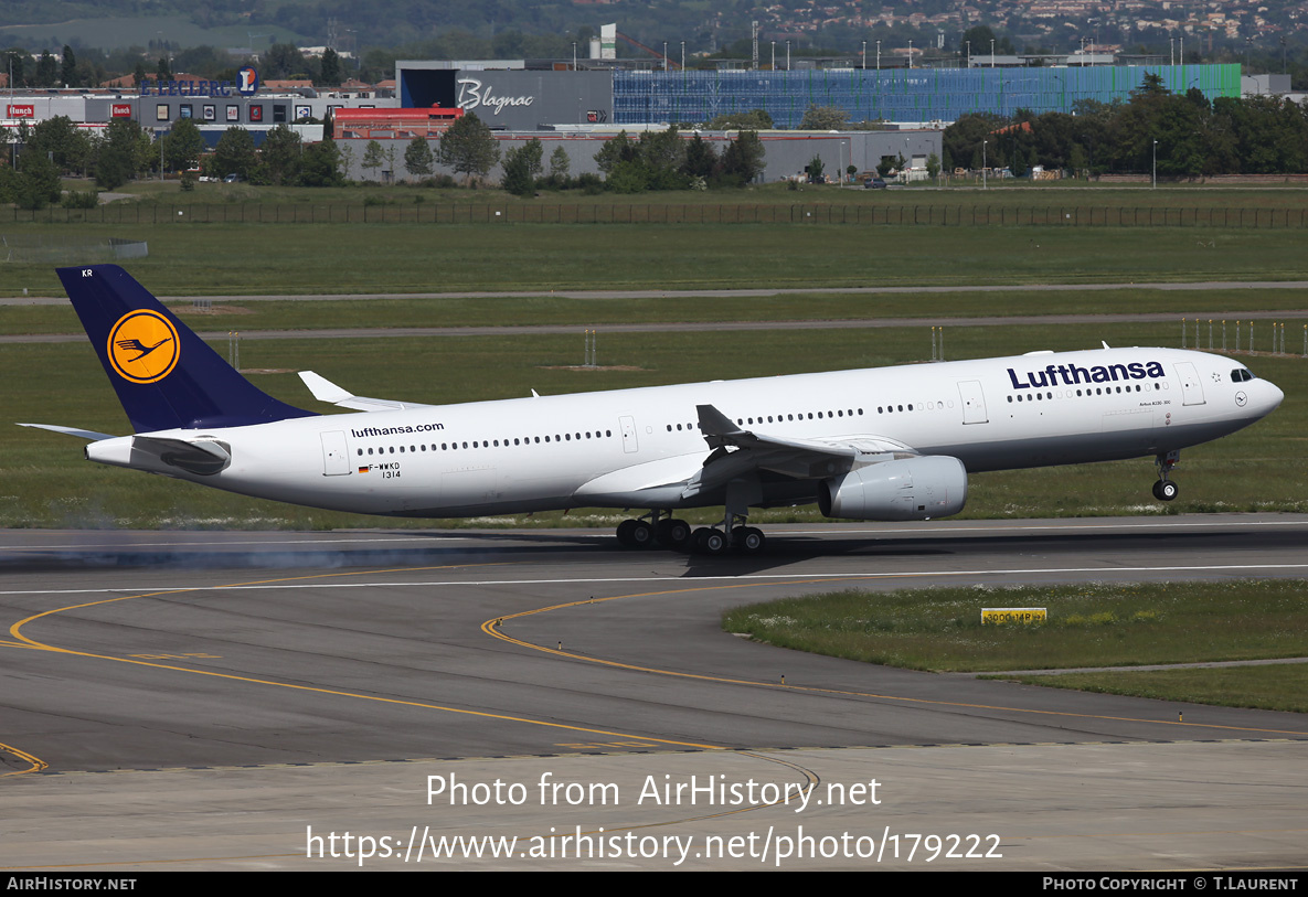 Aircraft Photo of F-WWKD | Airbus A330-343 | Lufthansa | AirHistory.net #179222