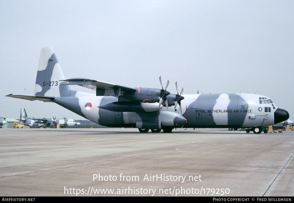 Aircraft Photo of G-273 | Lockheed C-130H-30 Hercules (L-382) | Netherlands - Air Force | AirHistory.net #179250