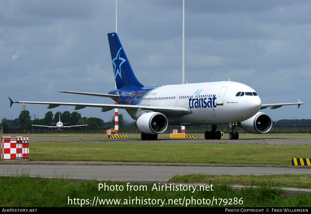 Aircraft Photo of C-GSAT | Airbus A310-308/ET | Air Transat | AirHistory.net #179286