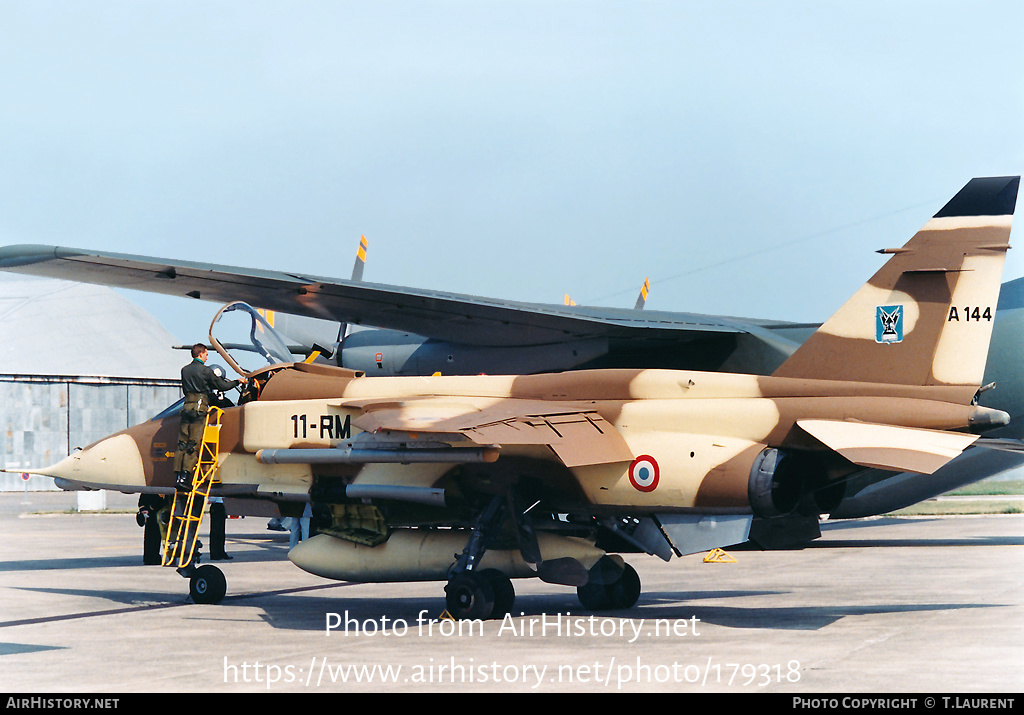 Aircraft Photo of A144 | Sepecat Jaguar A | France - Air Force | AirHistory.net #179318