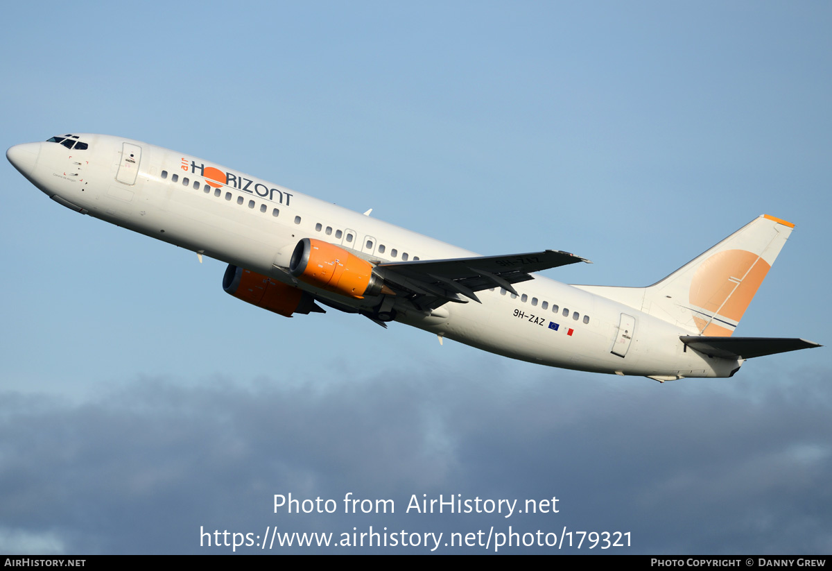 Aircraft Photo of 9H-ZAZ | Boeing 737-436 | Air Horizont | AirHistory.net #179321