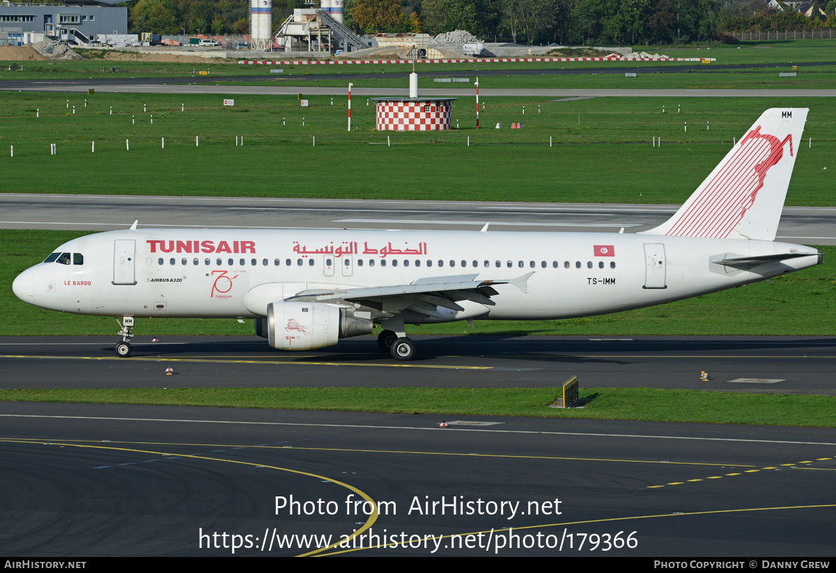 Aircraft Photo of TS-IMM | Airbus A320-211 | Tunisair | AirHistory.net #179366