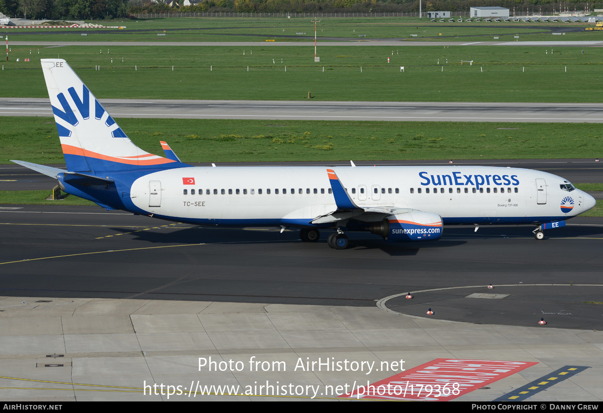 Aircraft Photo of TC-SEE | Boeing 737-8CX | SunExpress | AirHistory.net #179368