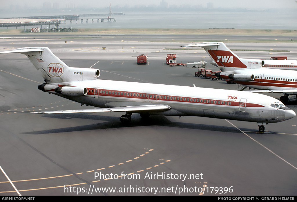 Aircraft Photo of N54330 | Boeing 727-231 | Trans World Airlines - TWA | AirHistory.net #179396