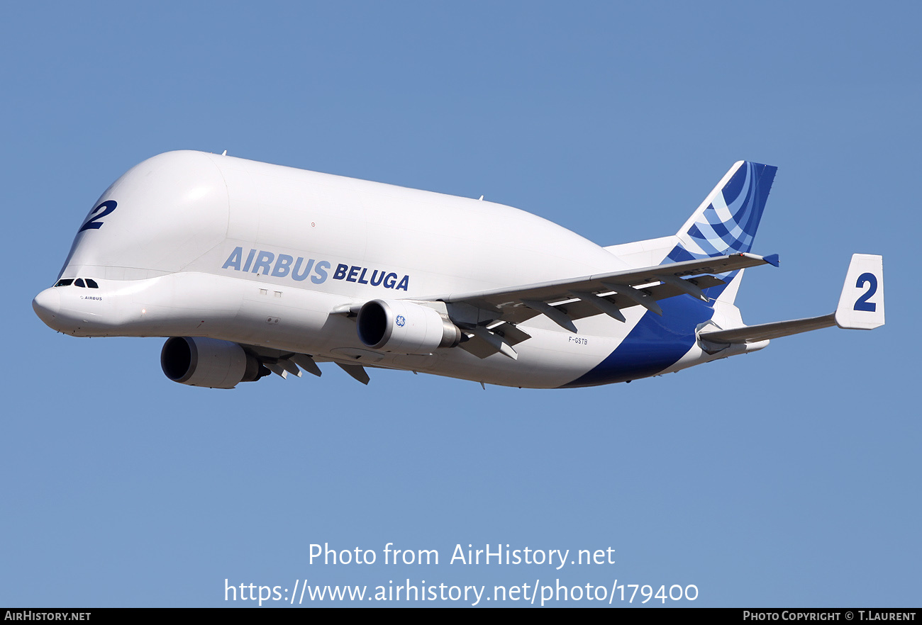 Aircraft Photo of F-GSTB | Airbus A300B4-608ST Beluga (Super Transporter) | Airbus Transport International | AirHistory.net #179400