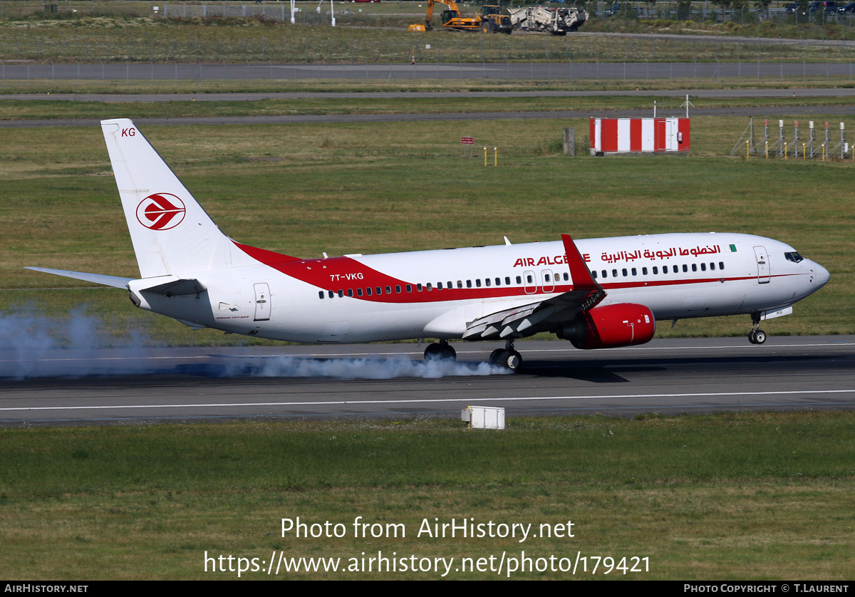 Aircraft Photo of 7T-VKG | Boeing 737-8D6 | Air Algérie | AirHistory.net #179421