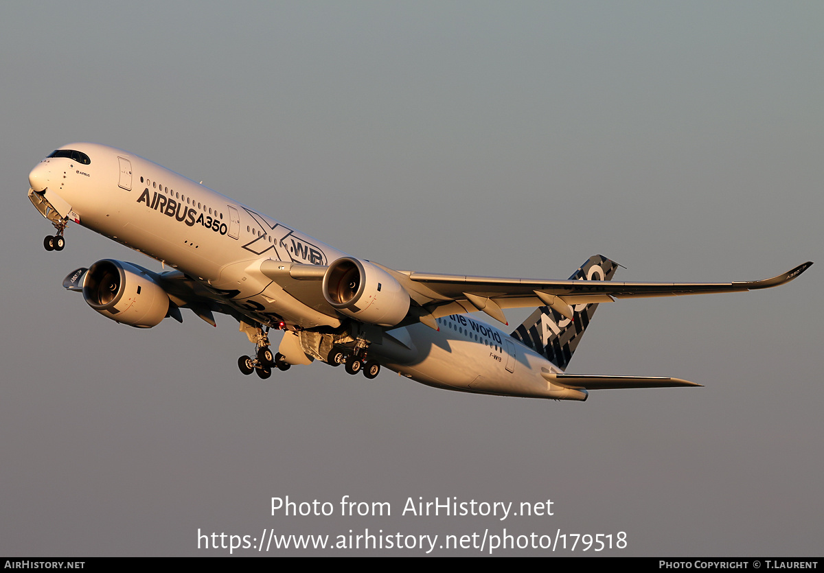 Aircraft Photo of F-WWYB | Airbus A350-941 | Airbus | AirHistory.net #179518