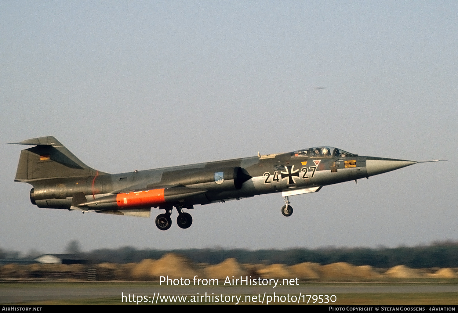 Aircraft Photo of 2427 | Lockheed F-104G Starfighter | Germany - Air Force | AirHistory.net #179530