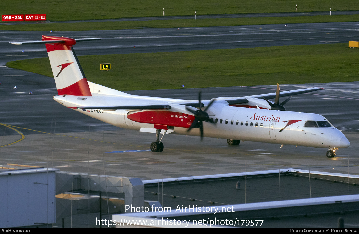 Aircraft Photo of OE-LGL | Bombardier DHC-8-402 Dash 8 | Austrian Airlines | AirHistory.net #179577