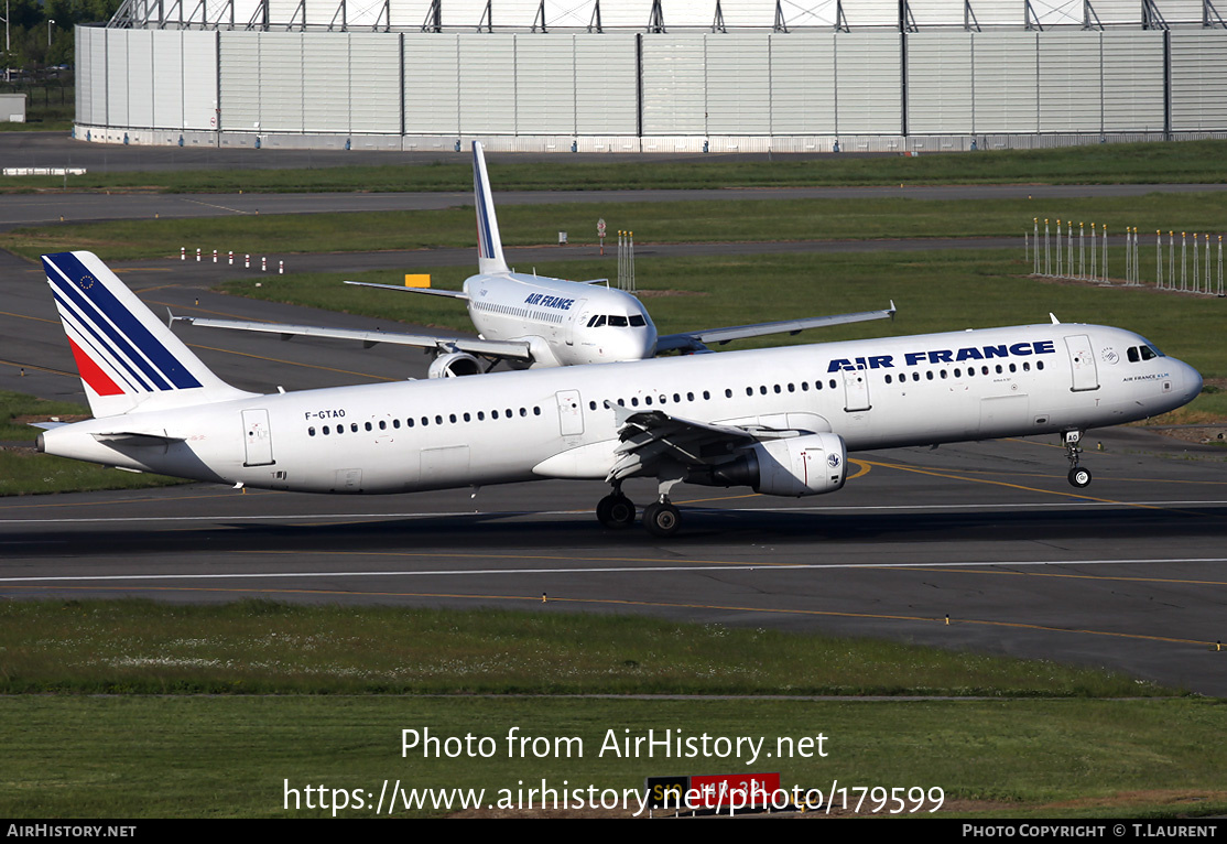 Aircraft Photo of F-GTAO | Airbus A321-211 | Air France | AirHistory.net #179599