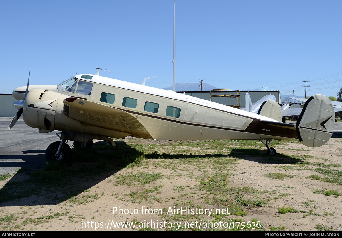 Aircraft Photo of N933GM | Beech G18S | AirHistory.net #179636