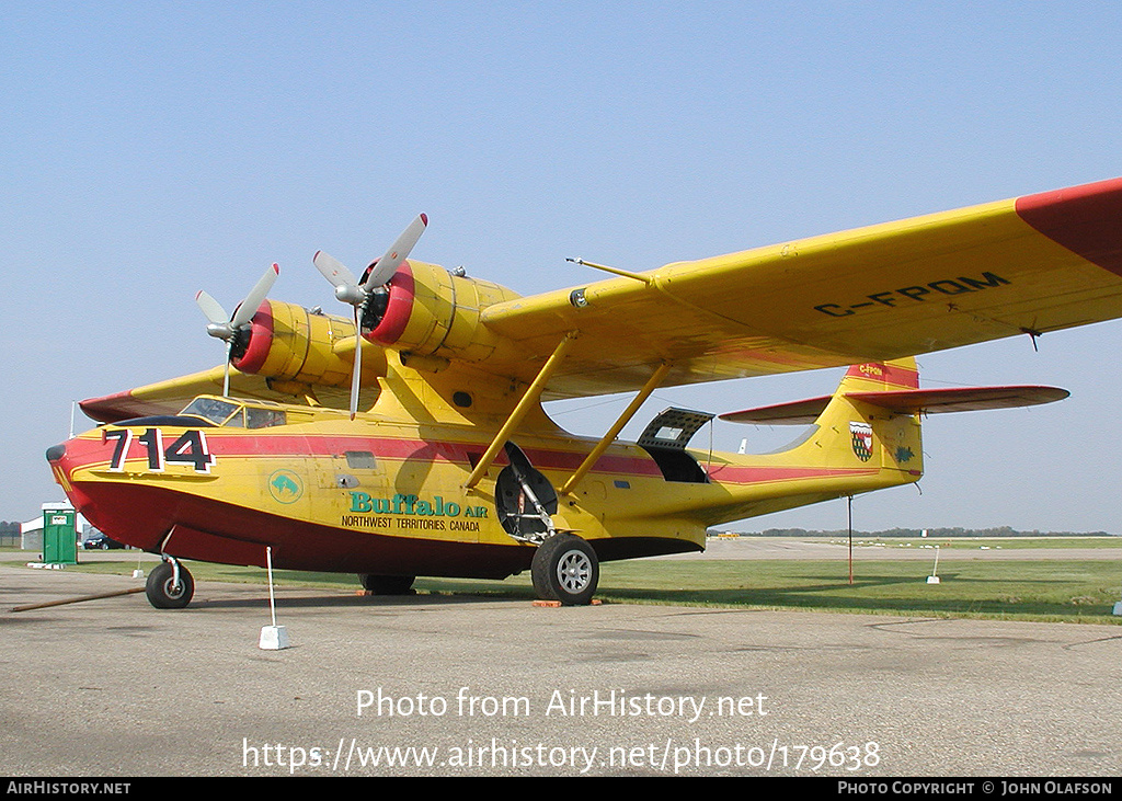 Aircraft Photo of C-FPQM | Consolidated PBV-1A Canso A | Buffalo Airways | AirHistory.net #179638