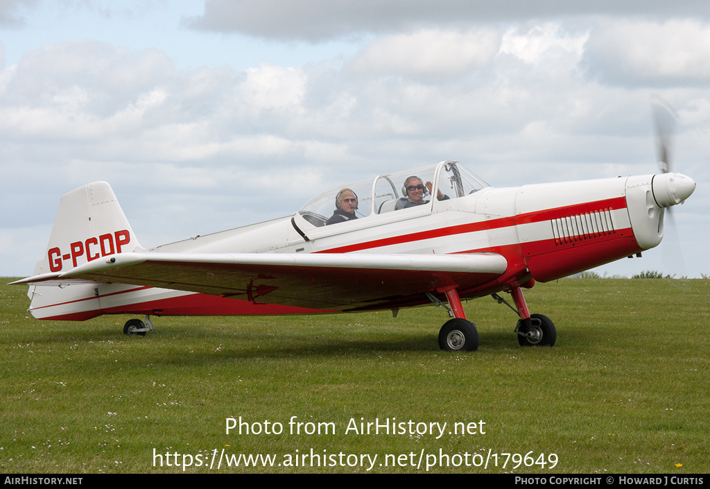 Aircraft Photo of G-PCDP | Zlin Z-526F Trener Master | AirHistory.net #179649