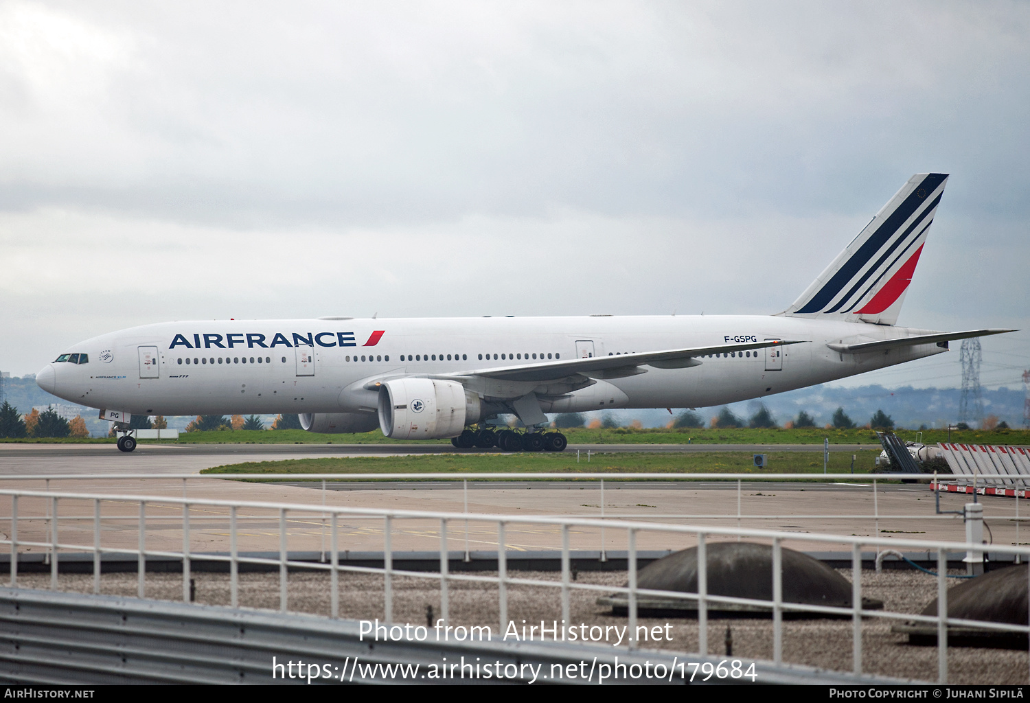 Aircraft Photo of F-GSPG | Boeing 777-228/ER | Air France | AirHistory.net #179684