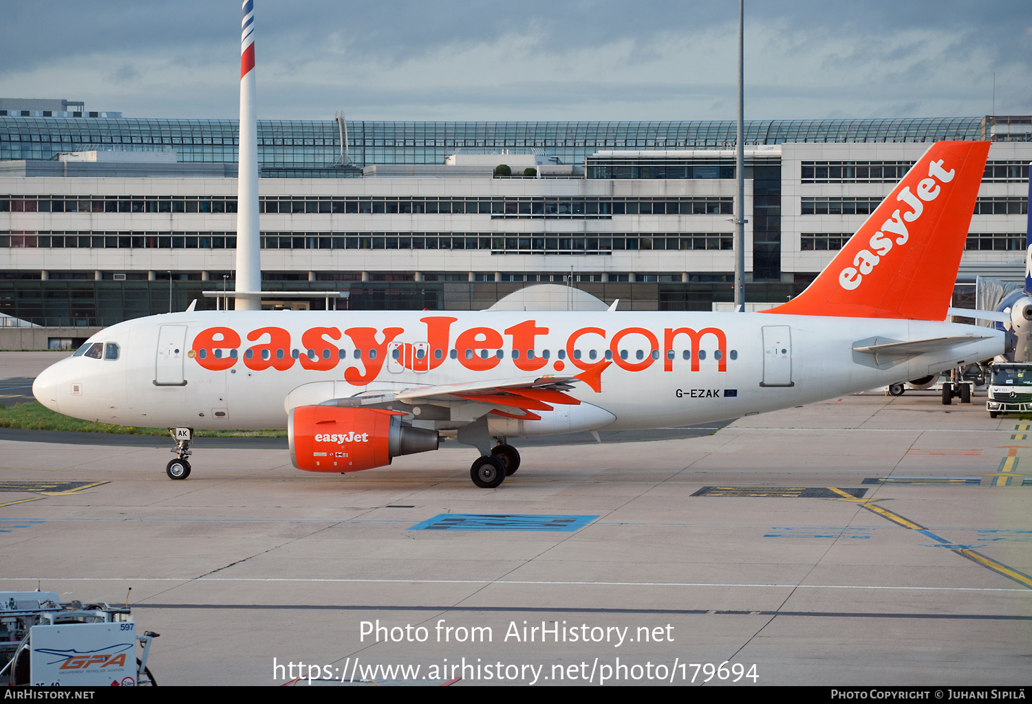 Aircraft Photo of G-EZAK | Airbus A319-111 | EasyJet | AirHistory.net #179694