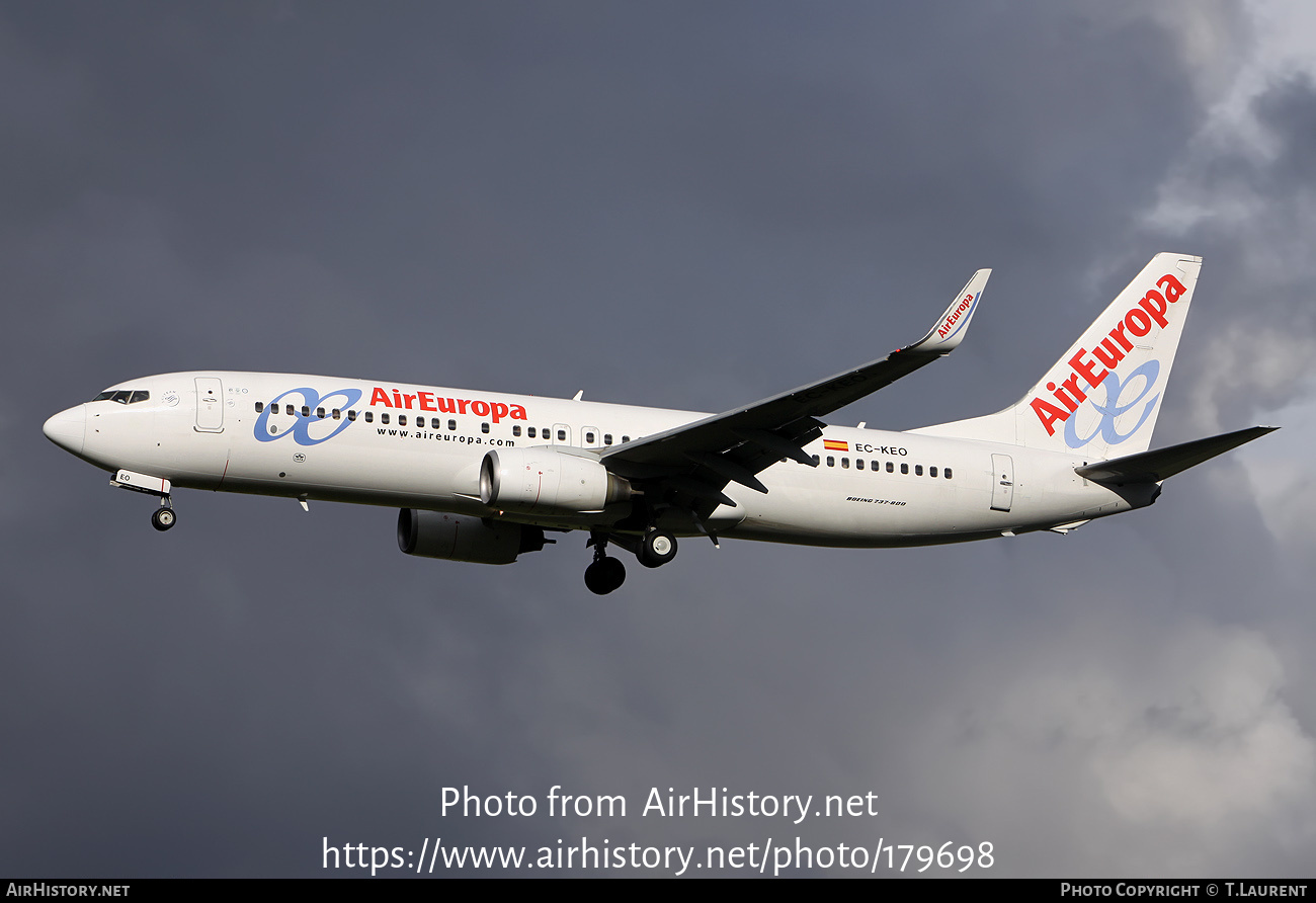 Aircraft Photo of EC-KEO | Boeing 737-85P | Air Europa | AirHistory.net #179698