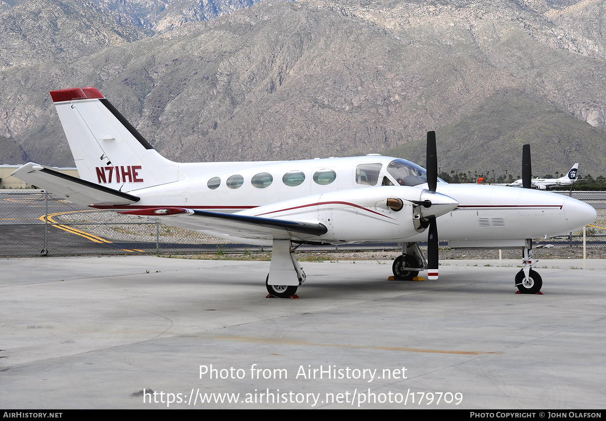 Aircraft Photo of N71HE | Cessna 425 Corsair | AirHistory.net #179709