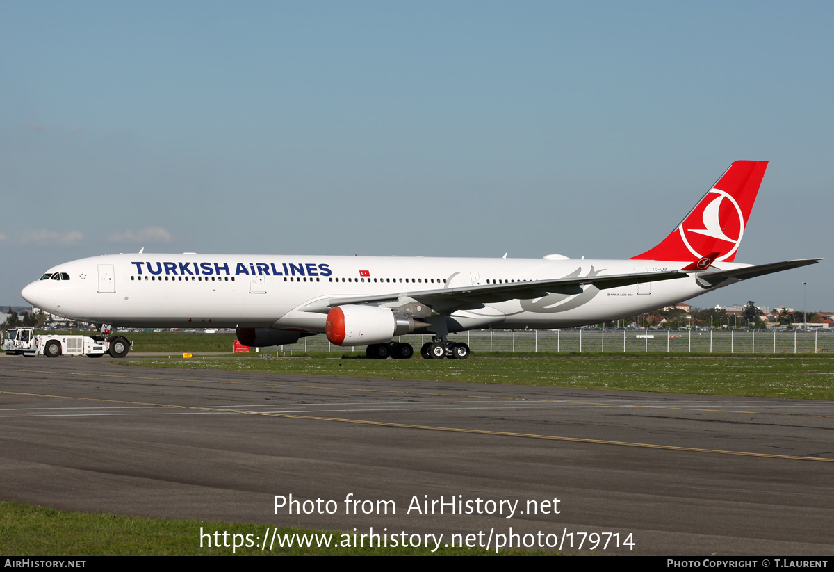 Aircraft Photo of TC-LNF | Airbus A330-303 | Turkish Airlines | AirHistory.net #179714