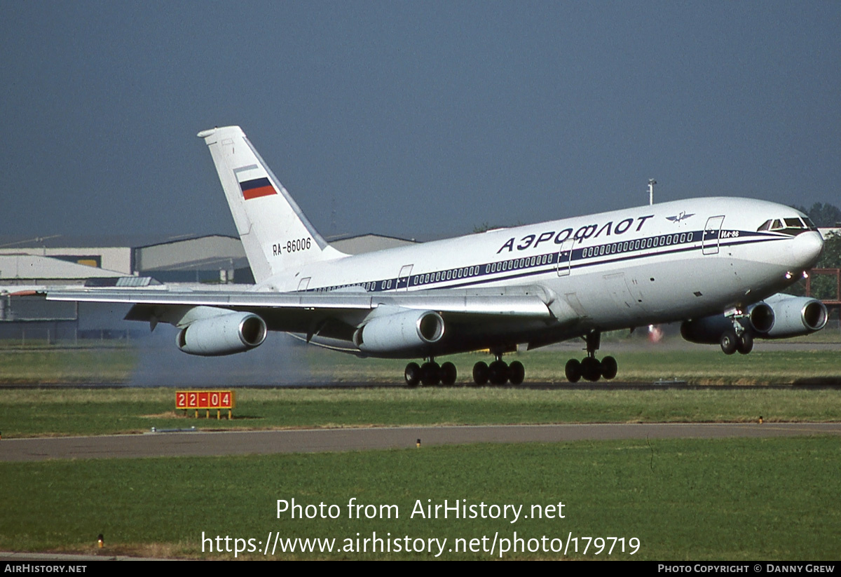 Aircraft Photo of RA-86006 | Ilyushin Il-86 | Aeroflot | AirHistory.net #179719