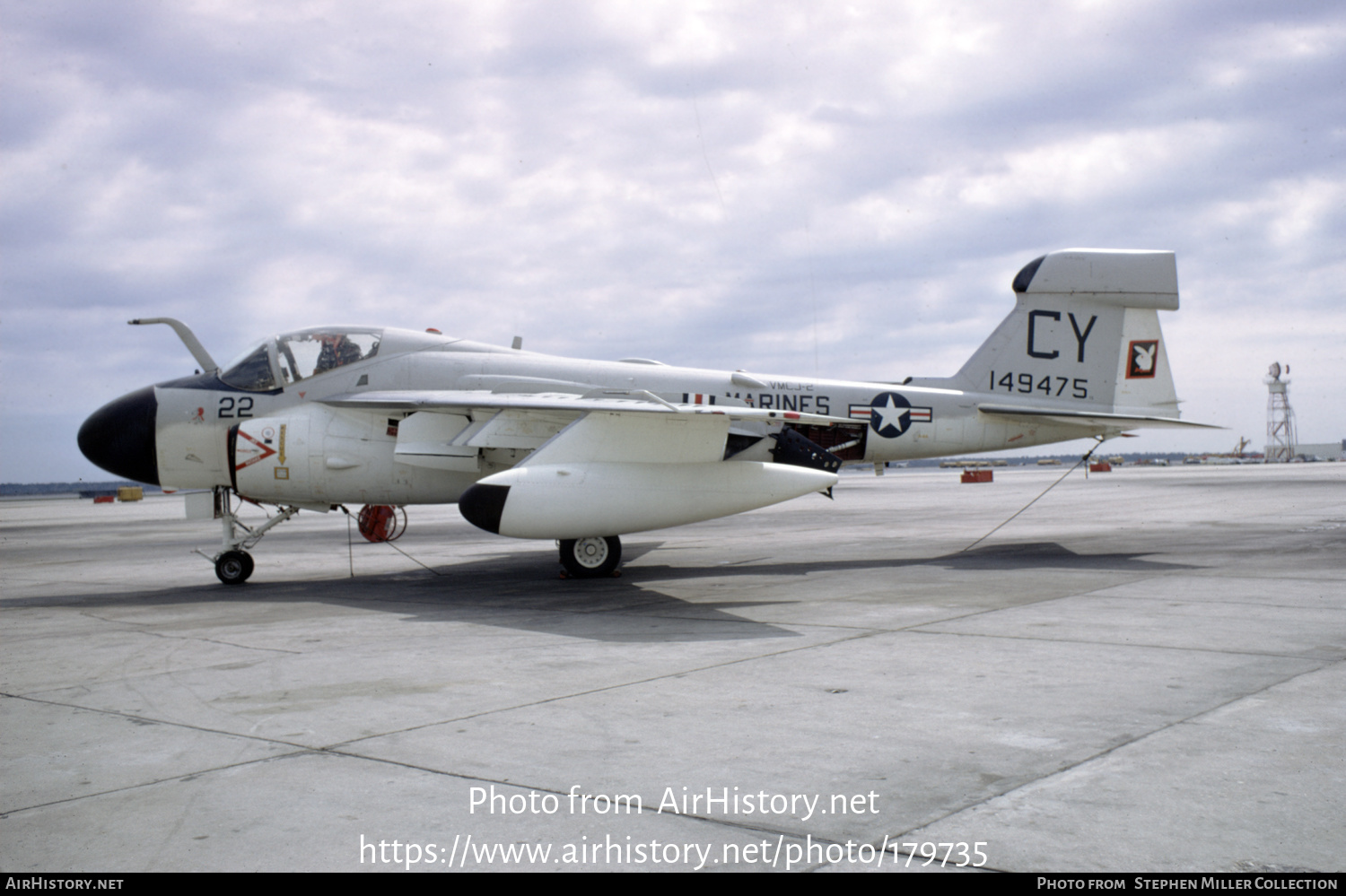 Aircraft Photo of 149475 | Grumman EA-6A Intruder (G-128/A2F-1Q) | USA - Marines | AirHistory.net #179735