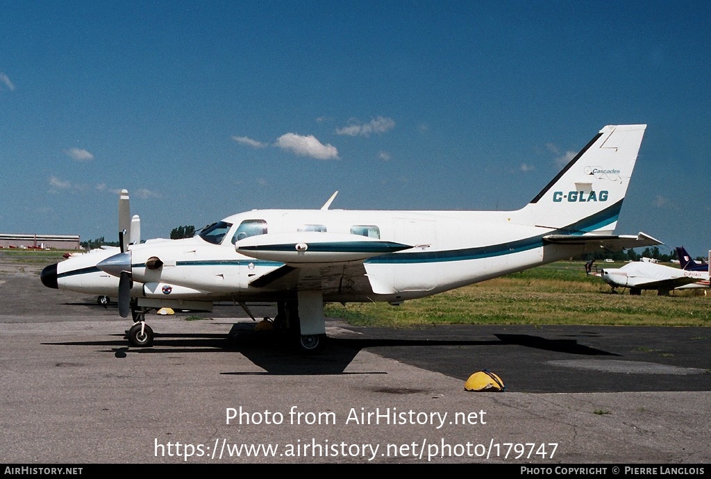 Aircraft Photo of C-GLAG | Piper PA-31T Cheyenne II | Cascades | AirHistory.net #179747