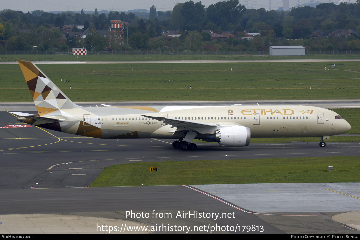 Aircraft Photo of A6-BLY | Boeing 787-9 Dreamliner | Etihad Airways | AirHistory.net #179813