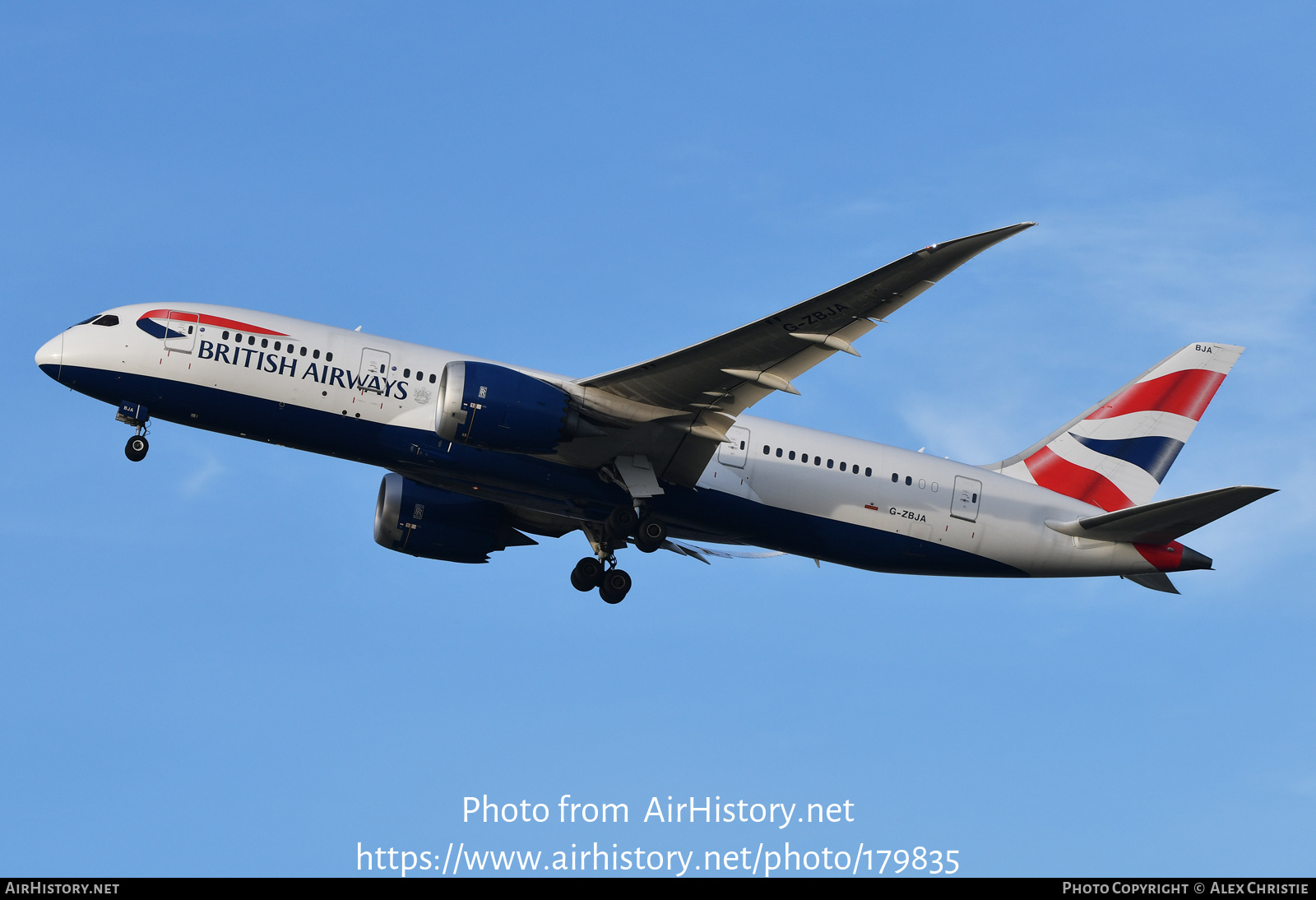 Aircraft Photo of G-ZBJA | Boeing 787-8 Dreamliner | British Airways | AirHistory.net #179835