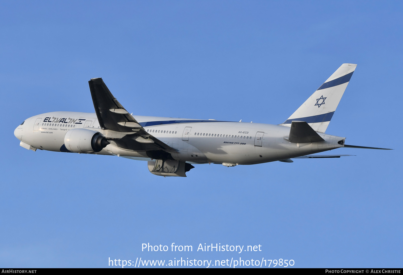 Aircraft Photo of 4X-ECD | Boeing 777-258/ER | El Al Israel Airlines | AirHistory.net #179850