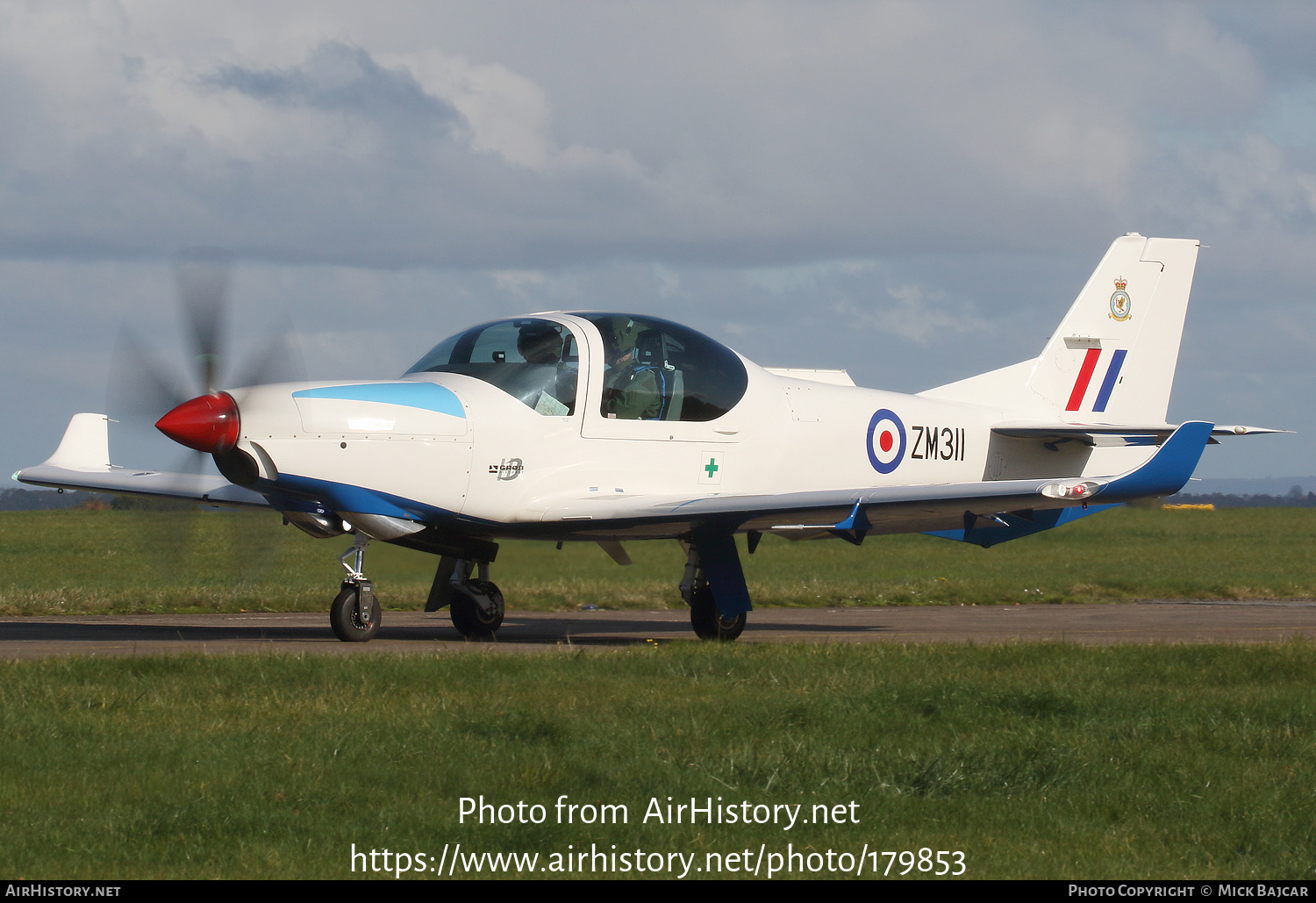 Aircraft Photo of ZM311 | Grob G-120TP Prefect T1 | UK - Air Force | AirHistory.net #179853