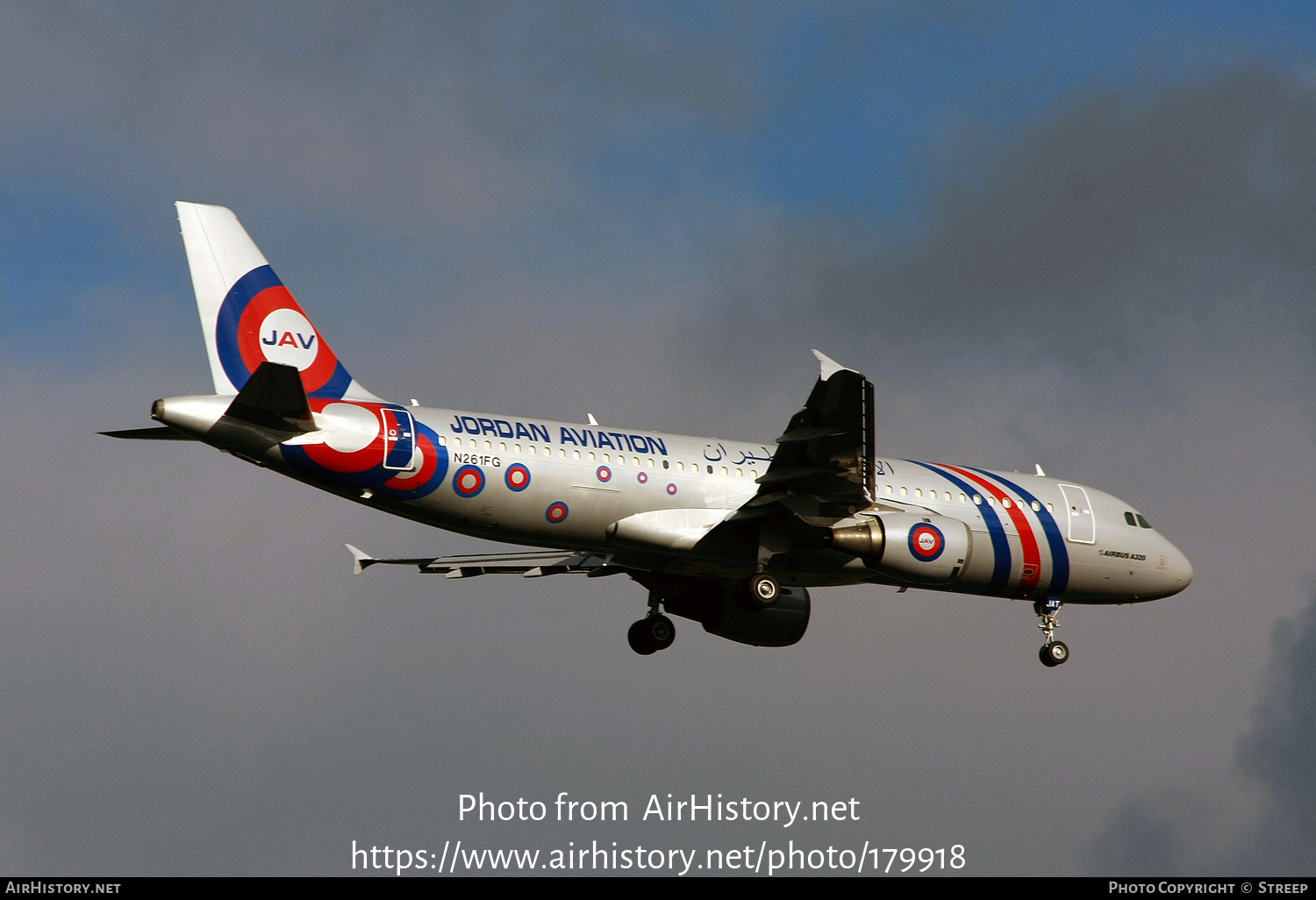 Aircraft Photo of N261FG | Airbus A320-211 | Jordan Aviation - JAV | AirHistory.net #179918