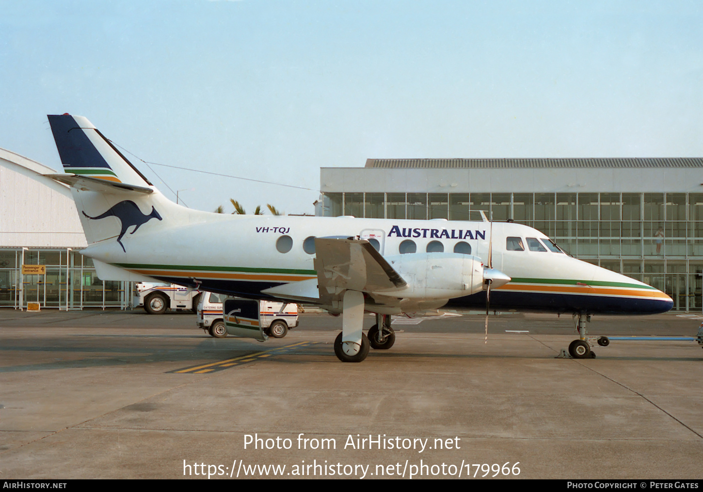 Aircraft Photo of VH-TQJ | British Aerospace BAe-3207 Jetstream Super 31 | Australian Airlines | AirHistory.net #179966