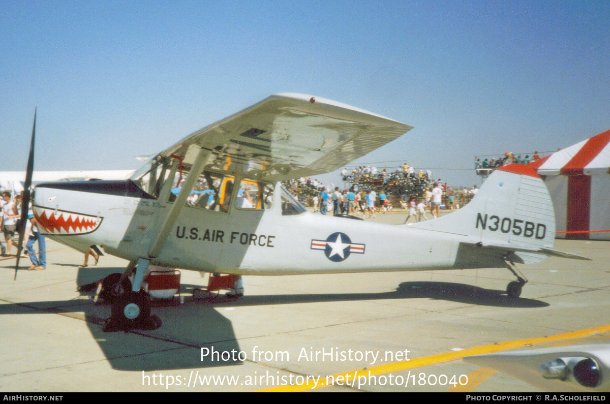 Aircraft Photo of N305BD | Cessna O-1A Bird Dog | USA - Air Force | AirHistory.net #180040