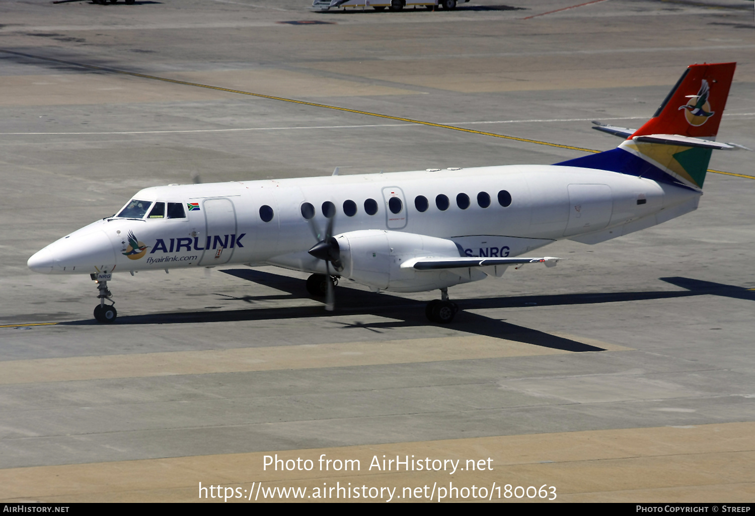 Aircraft Photo of ZS-NRG | British Aerospace Jetstream 41 | Airlink | AirHistory.net #180063