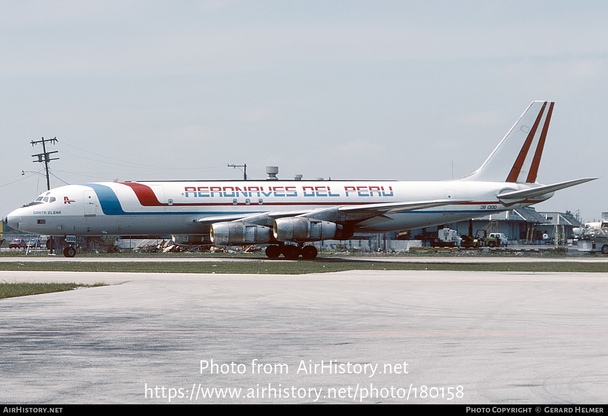 Aircraft Photo of OB-1300 | Douglas DC-8-54(F) | Aeronaves del Peru | AirHistory.net #180158