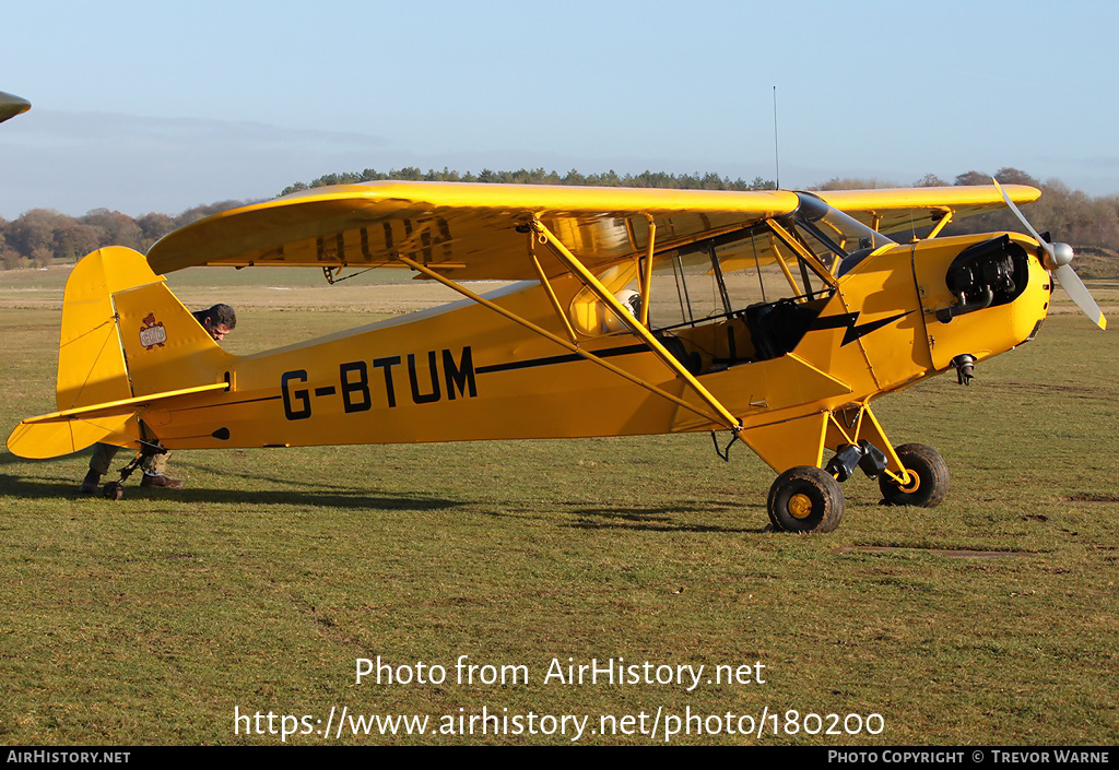 Aircraft Photo of G-BTUM | Piper J-3C-65 Cub | AirHistory.net #180200