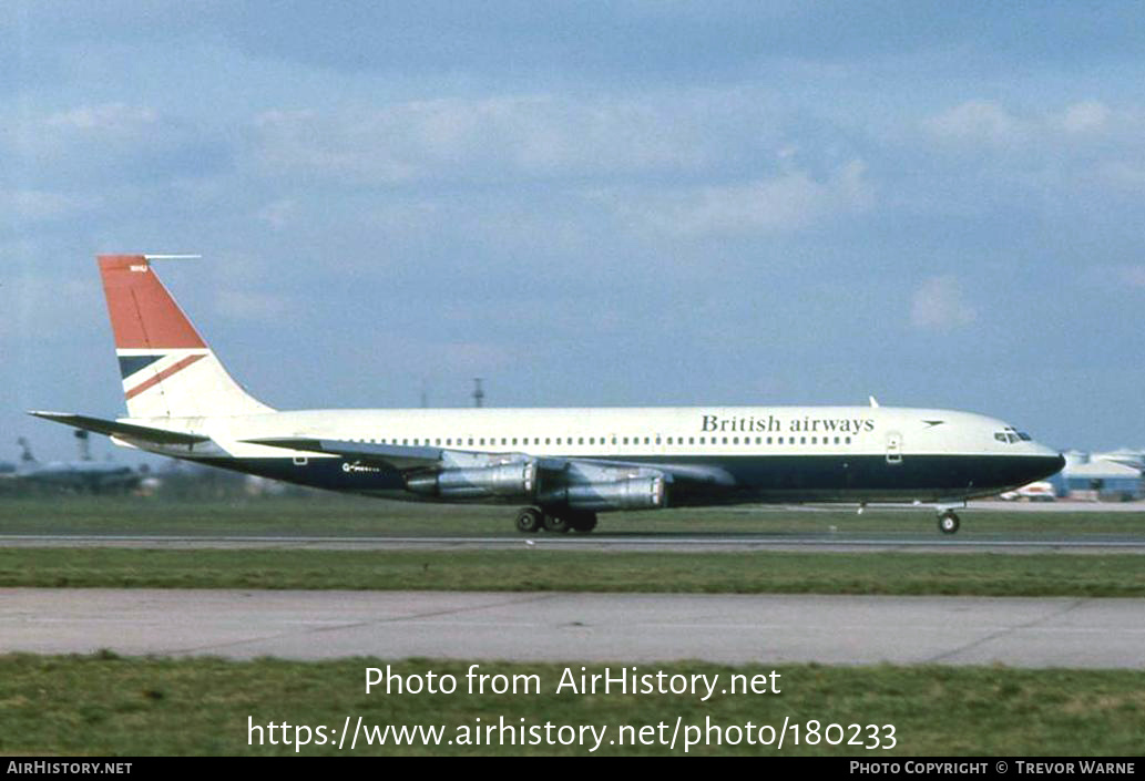 Aircraft Photo of G-AWHU | Boeing 707-379C | British Airways | AirHistory.net #180233