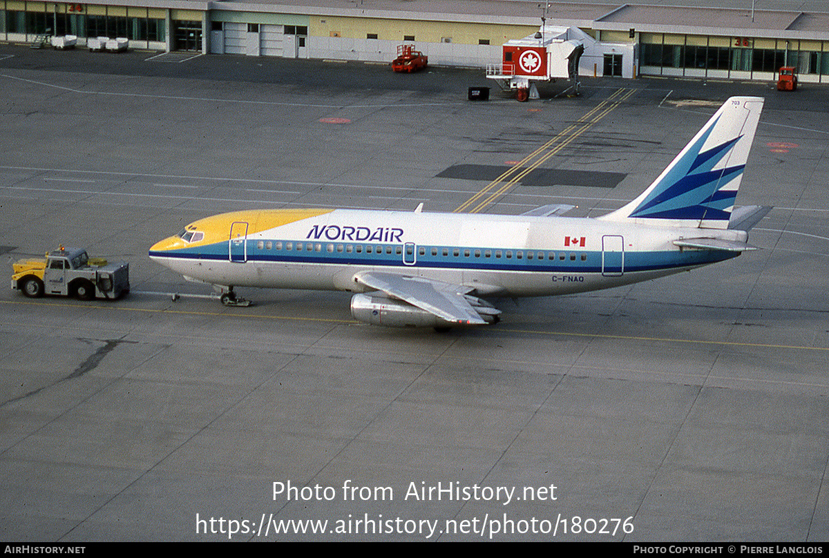 Aircraft Photo of C-FNAQ | Boeing 737-242C | Nordair | AirHistory.net #180276