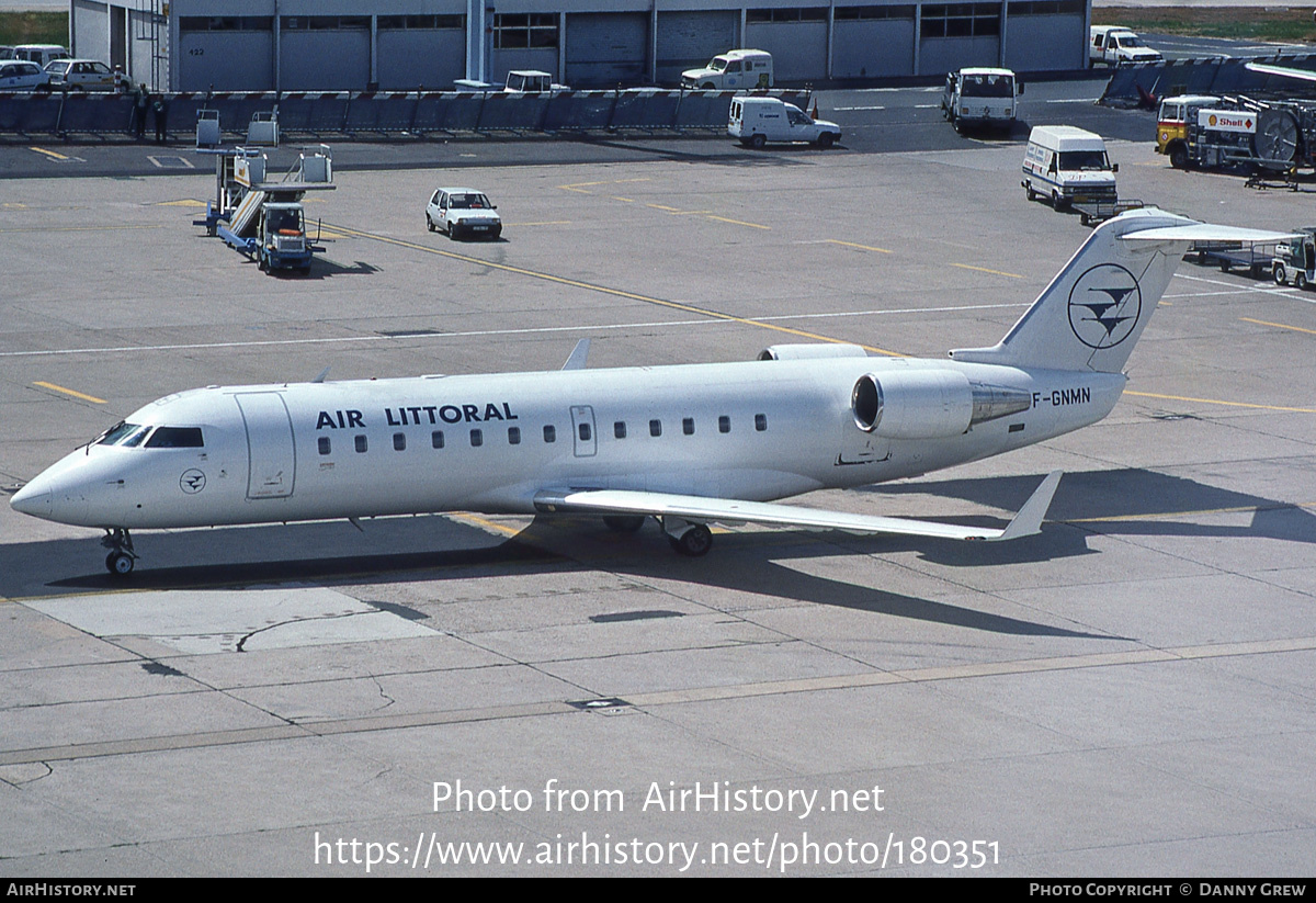 Aircraft Photo of F-GNMN | Canadair CRJ-100ER (CL-600-2B19) | Air Littoral | AirHistory.net #180351