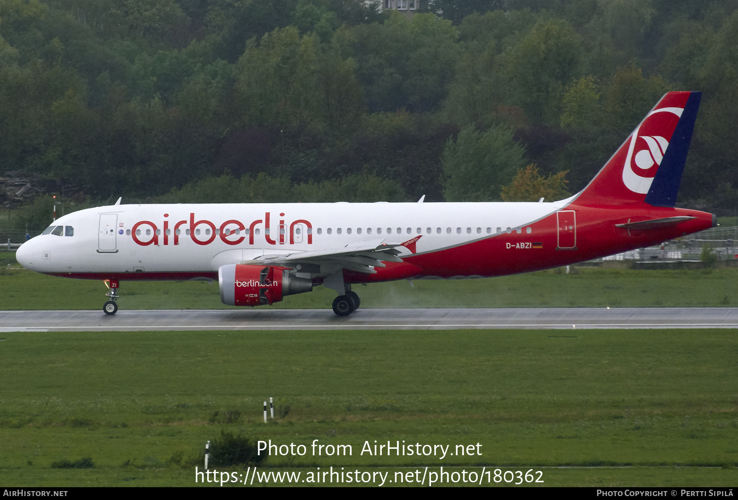 Aircraft Photo of D-ABZI | Airbus A320-216 | Air Berlin | AirHistory.net #180362