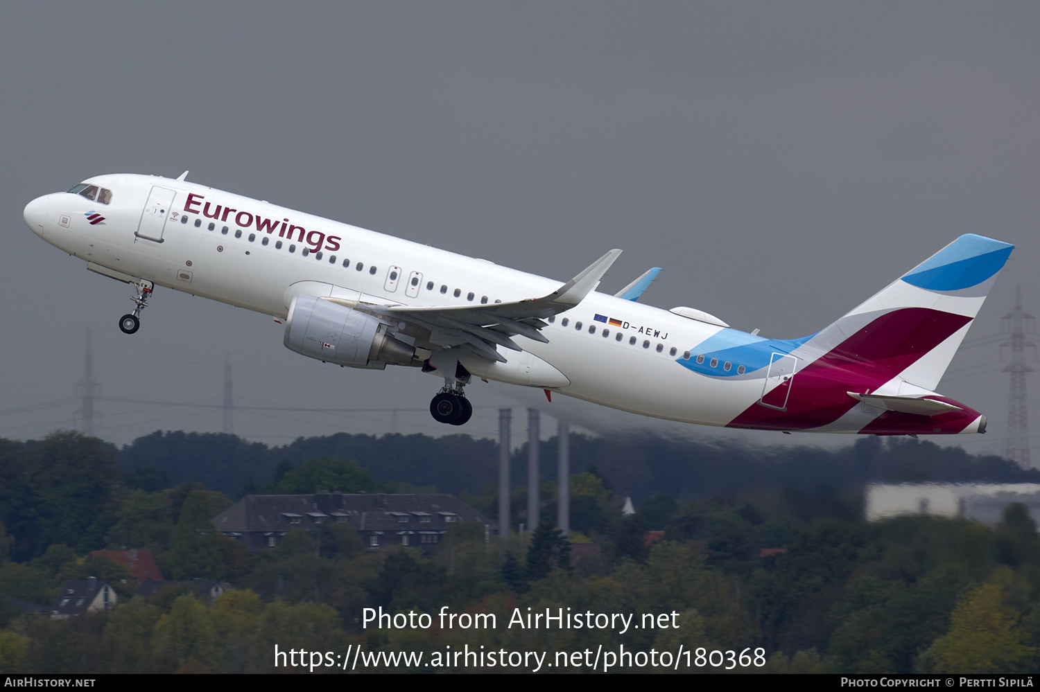 Aircraft Photo of D-AEWJ | Airbus A320-214 | Eurowings | AirHistory.net #180368