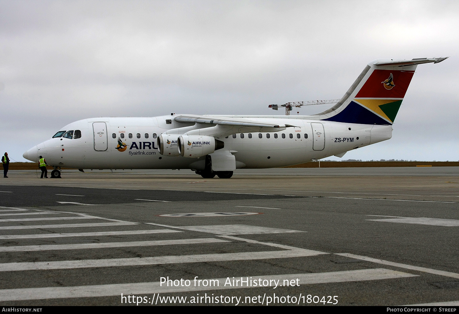 Aircraft Photo of ZS-PYM | British Aerospace BAe-146-200A | Airlink | AirHistory.net #180425