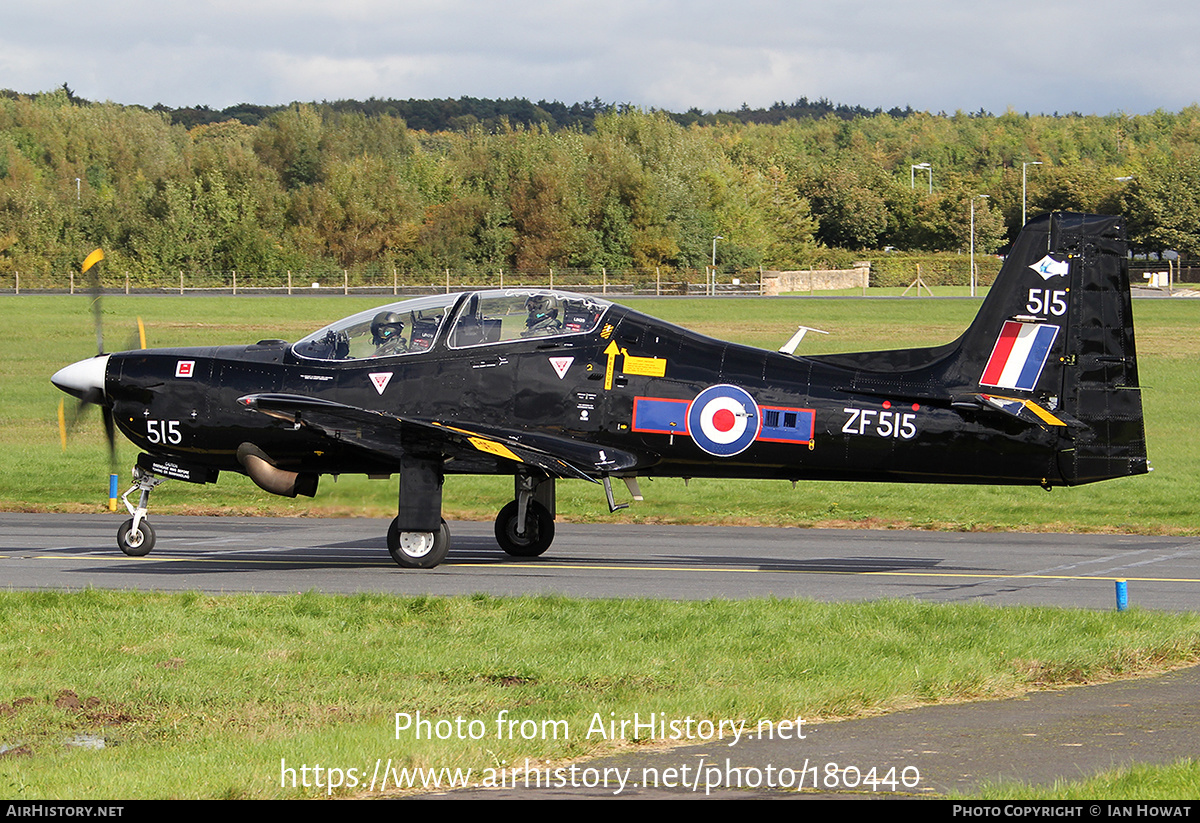 Aircraft Photo of ZF515 | Short S-312 Tucano T1 | UK - Air Force | AirHistory.net #180440