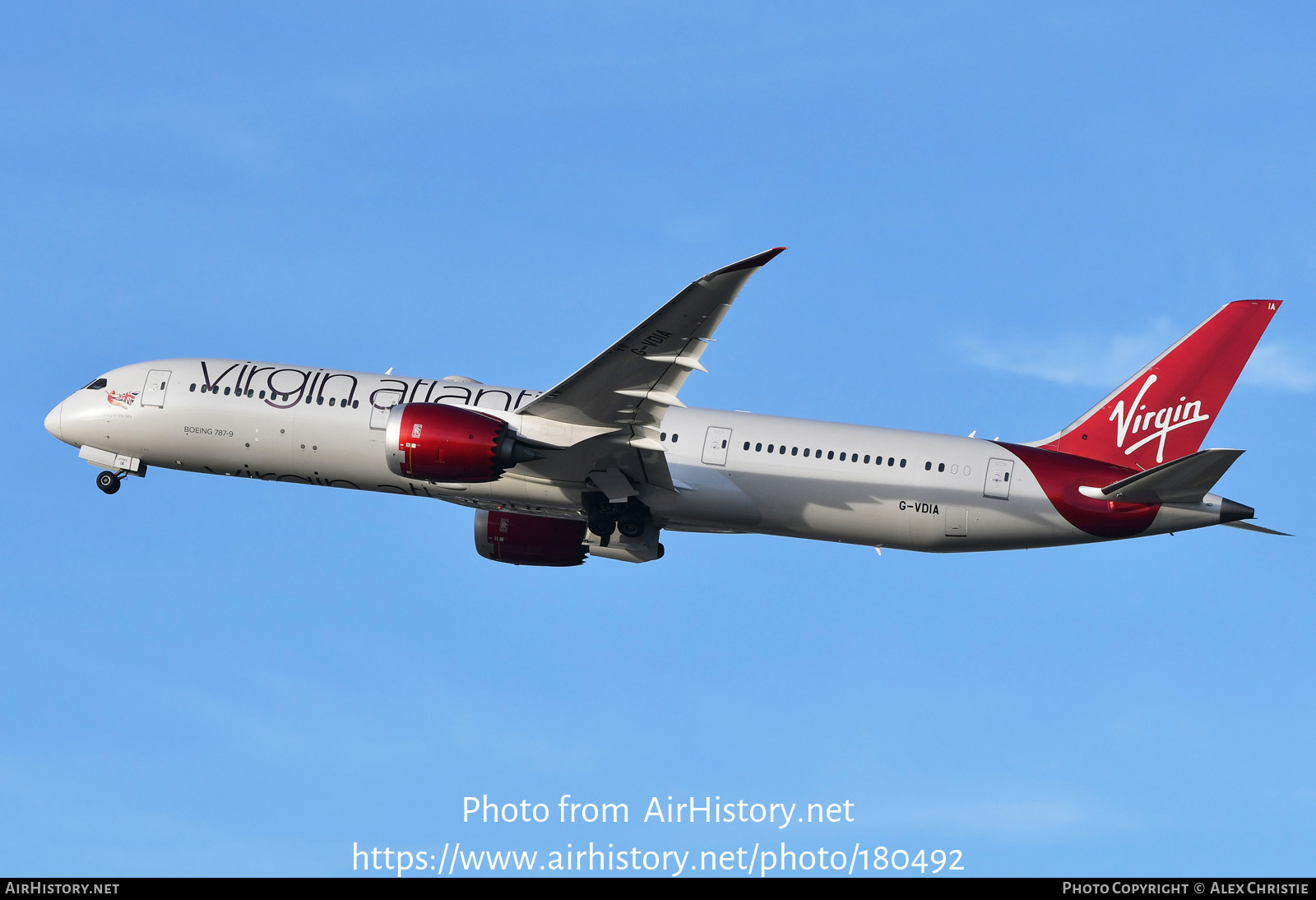 Aircraft Photo of G-VDIA | Boeing 787-9 Dreamliner | Virgin Atlantic ...