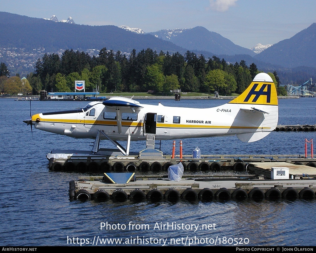 Aircraft Photo of C-FHAA | Vazar DHC-3T Turbine Otter | Harbour Air | AirHistory.net #180520