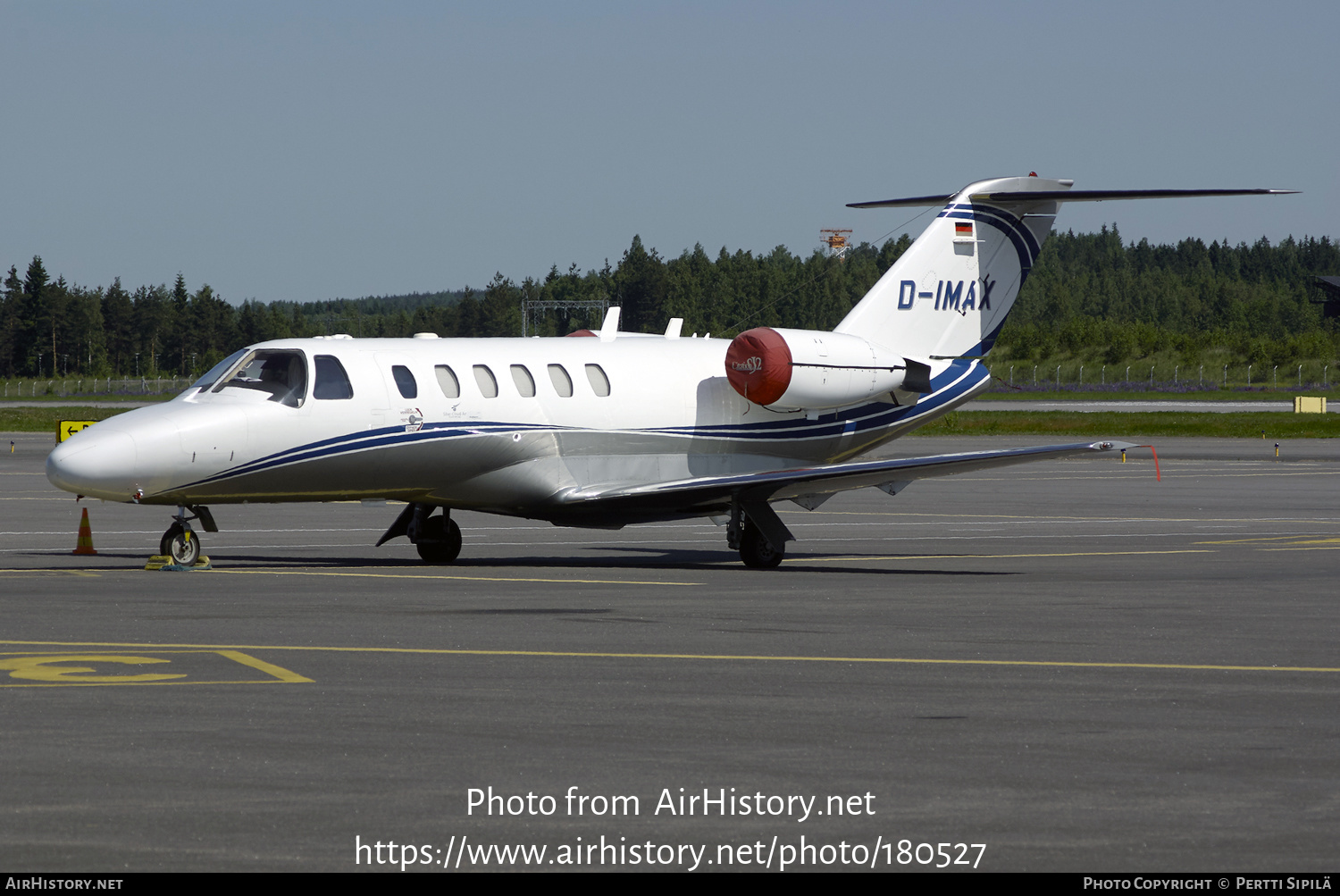 Aircraft Photo of D-IMAX | Cessna 525A CitationJet CJ2 | Silver Cloud Air | AirHistory.net #180527