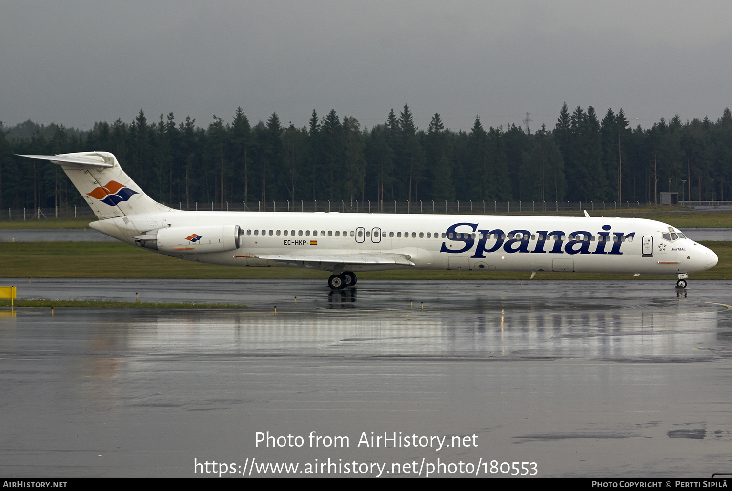 Aircraft Photo of EC-HKP | McDonnell Douglas MD-83 (DC-9-83) | Spanair | AirHistory.net #180553