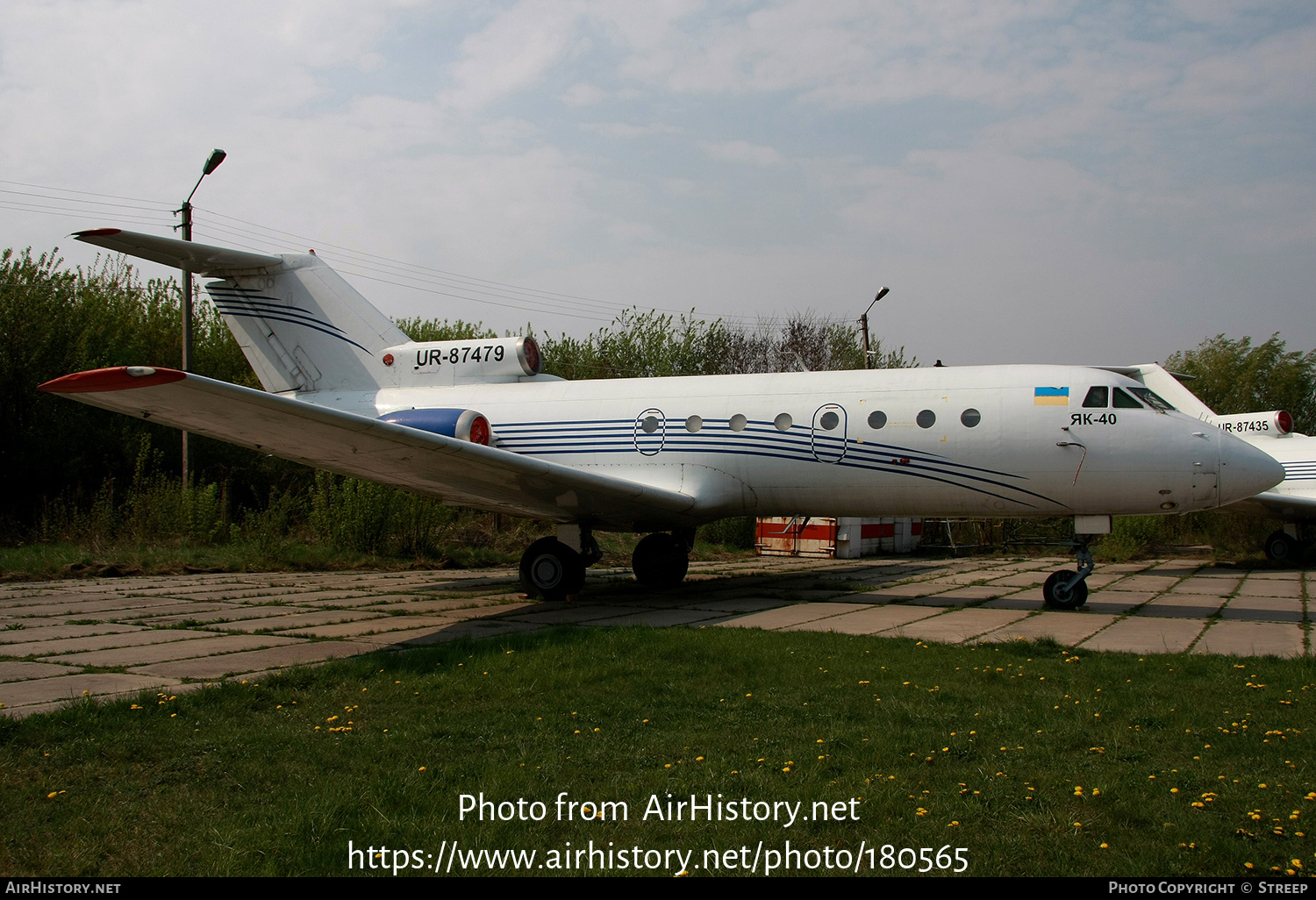 Aircraft Photo of UR-87479 | Yakovlev Yak-40 | Aerolyuks | AirHistory.net #180565